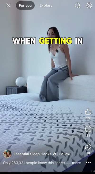 She&rsquo;s cute! Now I want that bed!