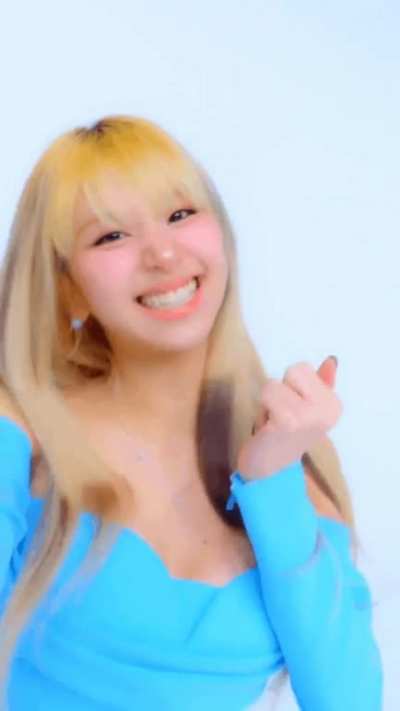 Chaeyoung cleavage 