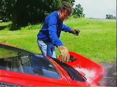 Jeremy Clarkson says worlds first "YEET" in 1998?!