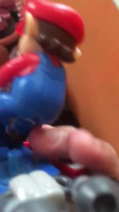 No Mario donde te sentaste 😞