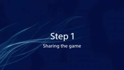 How to share your games on PS4