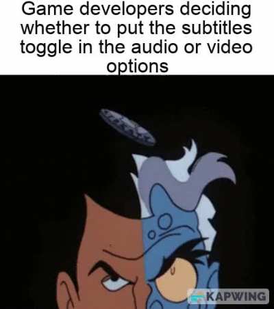 It&rsquo;s 50/50