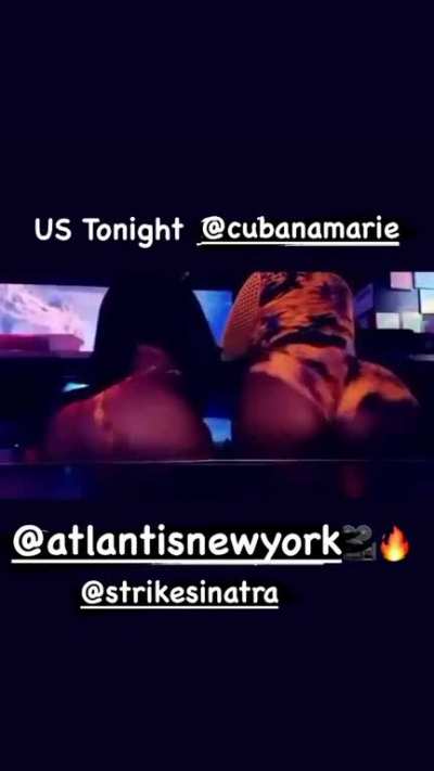 @_bigryda - left @cubanamarie - right 🍑