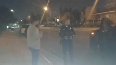 Police blast Disney music at 10:40 pm to mess with Youtuber's video recording