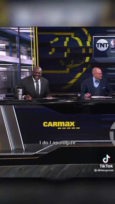 Shaq laughing it out