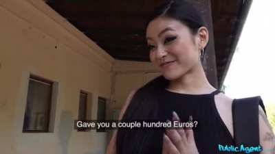 A couple hundred euros