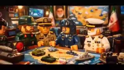 Iran Posting Lego Propaganda