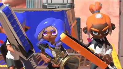 Made a Splatoon version of chainsaw man with some friends. I think it came out okay. The cast: @toonmyles &amp;amp; @bb-bunnix5215 &amp;amp; Bluedudedemn