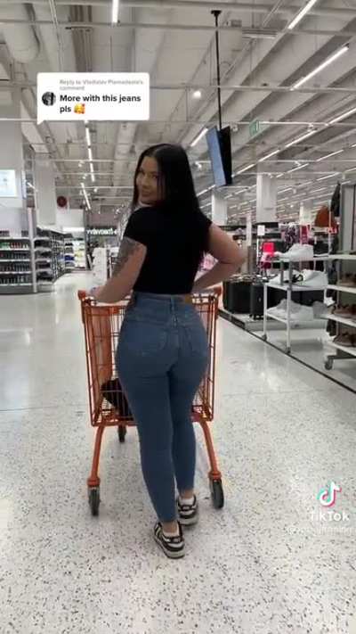 Tight jeans