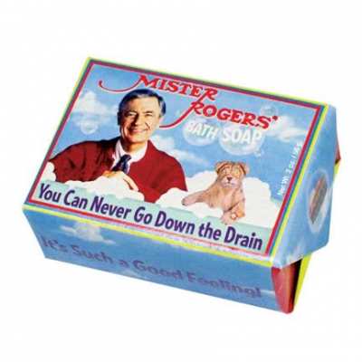 Mr. Rogers gets all soapy!