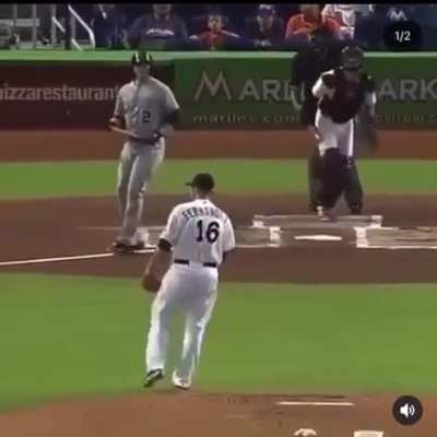 the look of pure disbelief and dismay on the batter&rsquo;s face