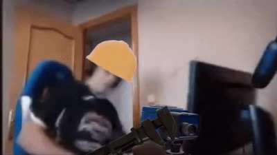 "Sentry going up."