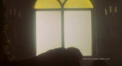 Kathleen Beller Knees Three Men in the Balls in the Sword and the Sorcerer (1982)