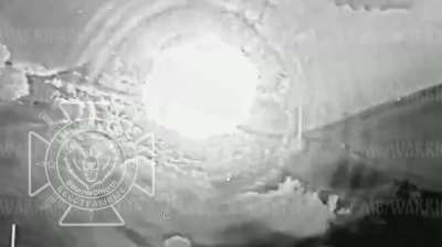 Russian Orion UCAV destroys wheeled self-propelled howitzer of the UAF with the 