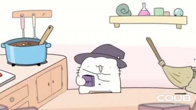 Cleaning the floor