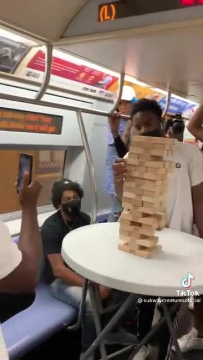 Subway Jenga