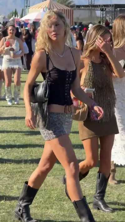 At the 9th Annual REVOLVE Festival on April 2026 - Tik Tok