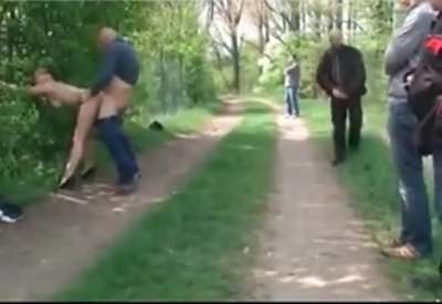 Public park sex