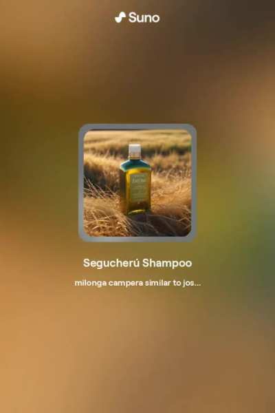 La fantasía de Iorio: Jingle de Shampoo Segucherú, en milonga campera