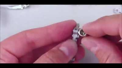 Three-dimensional metal puzzle