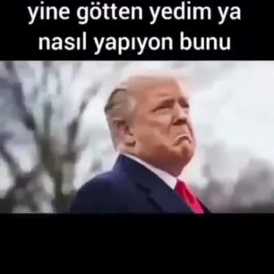 adam t&uuml;rk trump ne bekliyosun 😎