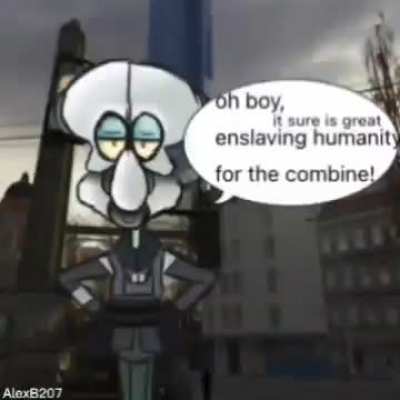 Hi squidward