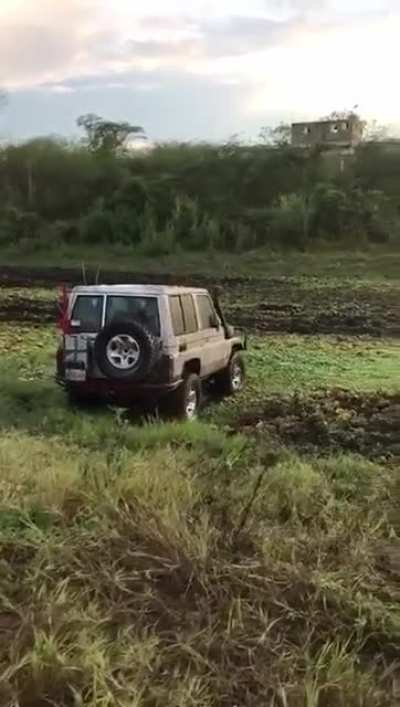 It's amazing what 4x4s can do