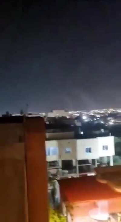 Ballistic missiles hitting Israel 