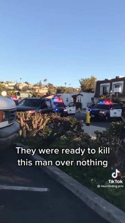 Someone's gotta record because you know that body cam footage will never show up