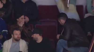 HMB while surprise her.