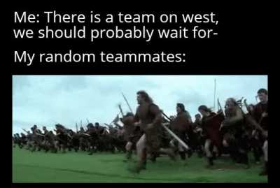 We were supposed to be a unit