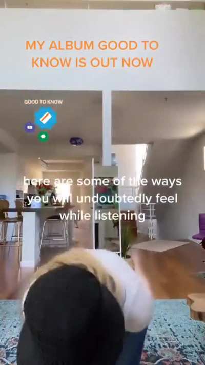 Dancing to &lsquo;Good To Know&rsquo; album | TikTok May 2020