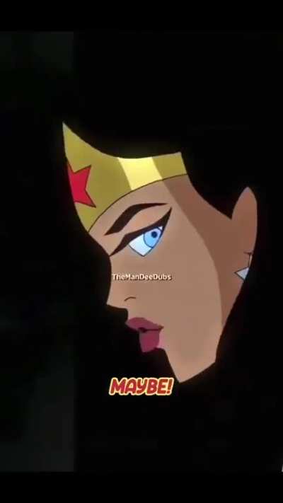 Bruce rejecting Diana lmao (justice league unlimited)