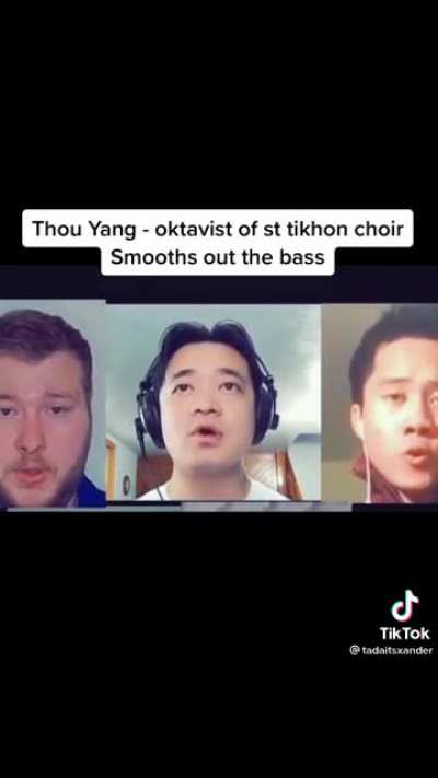 The lowest singing bassists in the world assemble virtually for an incredibly unique sounding performance.