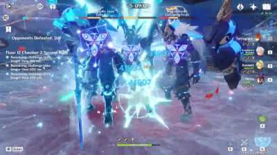 THE POWER OF RIPTIDE!!!! this is why i main childe ^_^