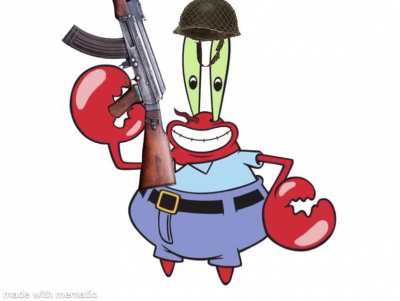 SPONGEBOB ME BOY, THOSE GOOKS HAVE IT COMING