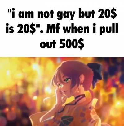 20$ is 20$ and I will say HEIL SPEZ every morning for 1$ a day