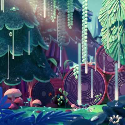 "Summer Forest" the newest scene from my personal project, "Rainy Days". Inspired by Donegal.