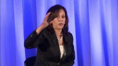 SHOCKING VIDEO: Kamala Harris apparently believes "the cloud" is a LITERAL CLOUD ... up in the air, seriously.  A Child knows "the cloud" is simply a computer.  