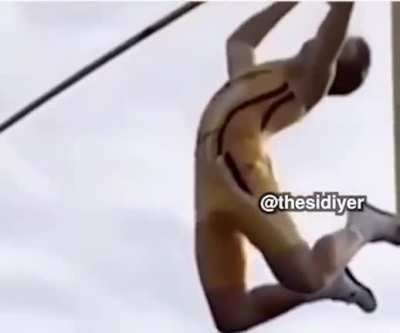 When your dick is so big, it gets in the way
