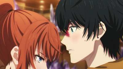 Surprise kiss