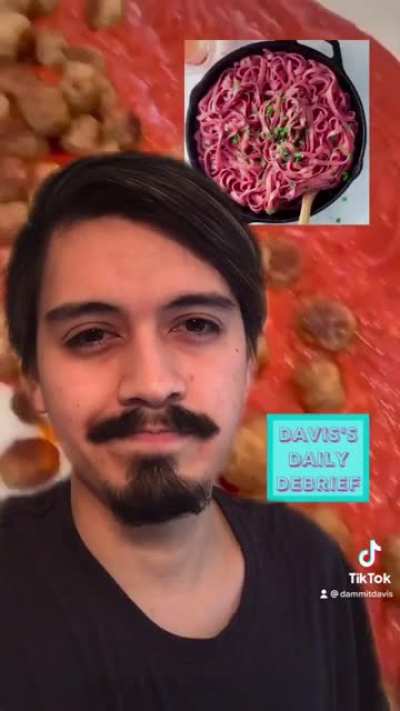 That's gotta be the worst way to eat spaghetti &amp;amp; meatballs...