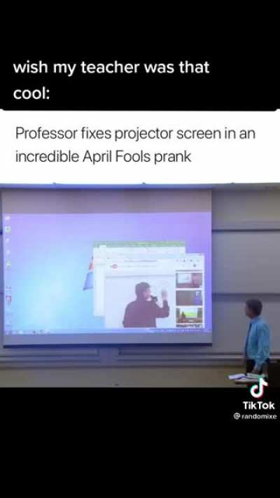 This professor&rsquo;s April Fools Prank!