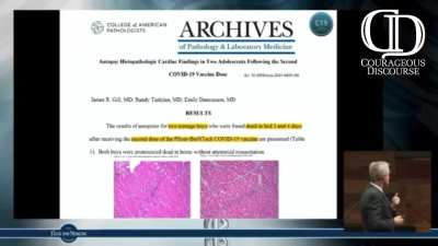 Myocarditis caused by the C-19 vaccine, proven by autopsy, killed a perfectly healthy man in a matter of hours, right in front of doctors' eyes.