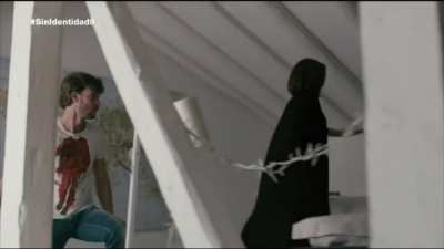 Megan Montaner lingerie plot in Sin Identidad (S2 E9) [2015]