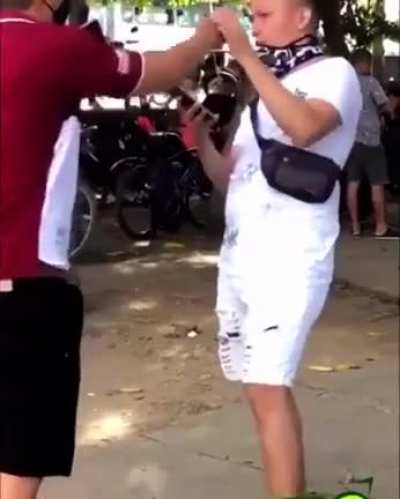 MVP for taking repeated slap in the face