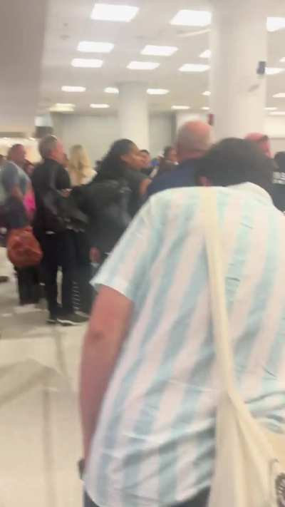 Miami Airport - 2.5 hrs wait.