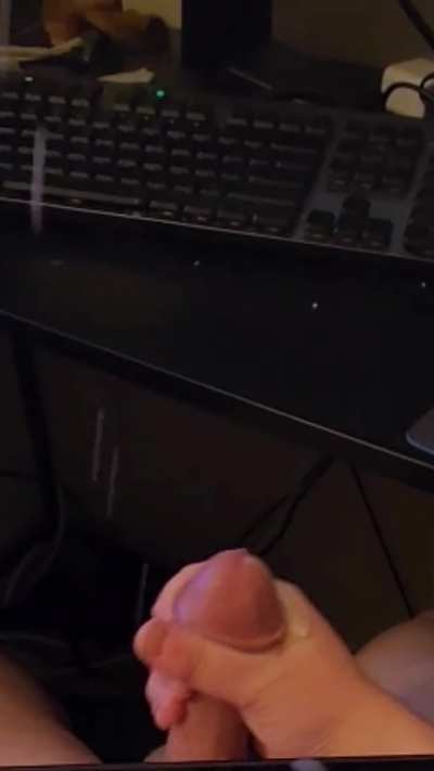 oops, splattered some on my desk