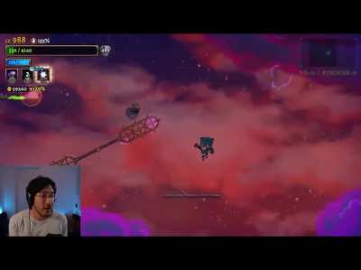 When you die before fighting the final boss.
