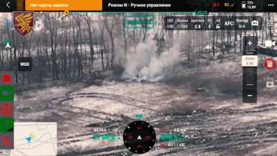 Cyborgs of the 95th Air Assault Brigade (95th ODSHBr🦅) fire accurate artillery strikes, adjusted by air reconnaissance to destroy the enemy's armored vehicles and manpower near Pobieda, south-east of Marinka, Donetsk Oblast. 15/02/24